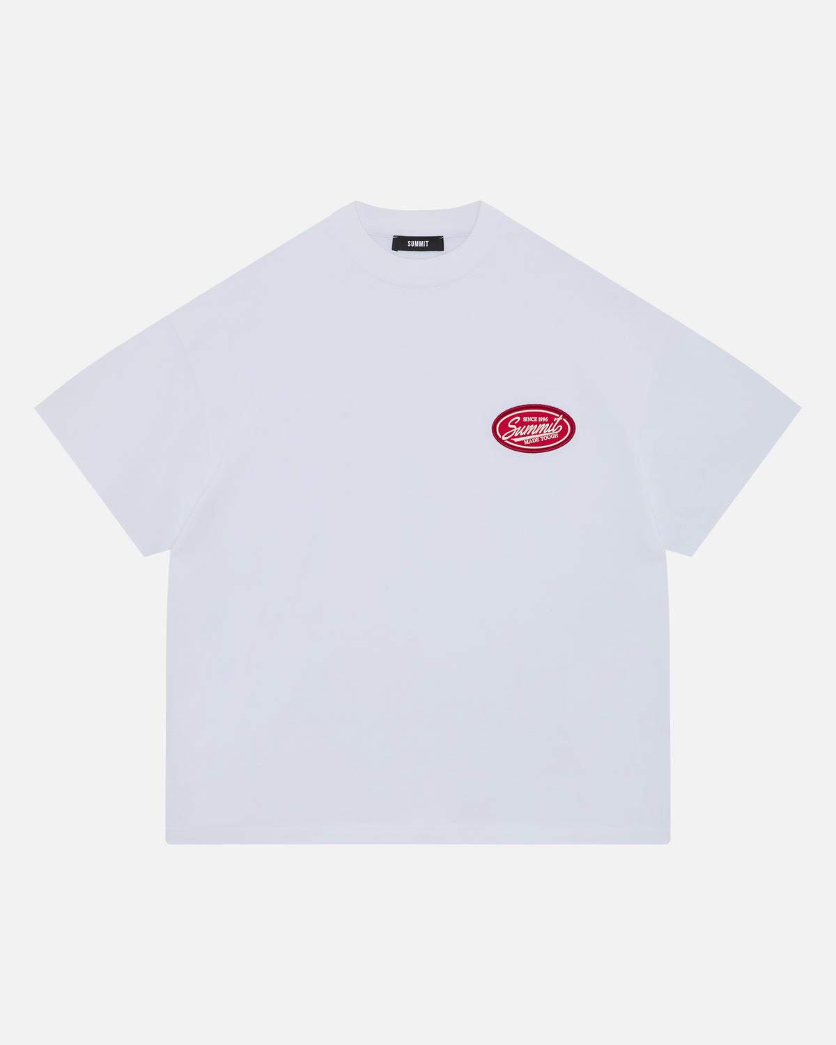 MADE TOUGH PATCH T-SHIRT - WHITE
