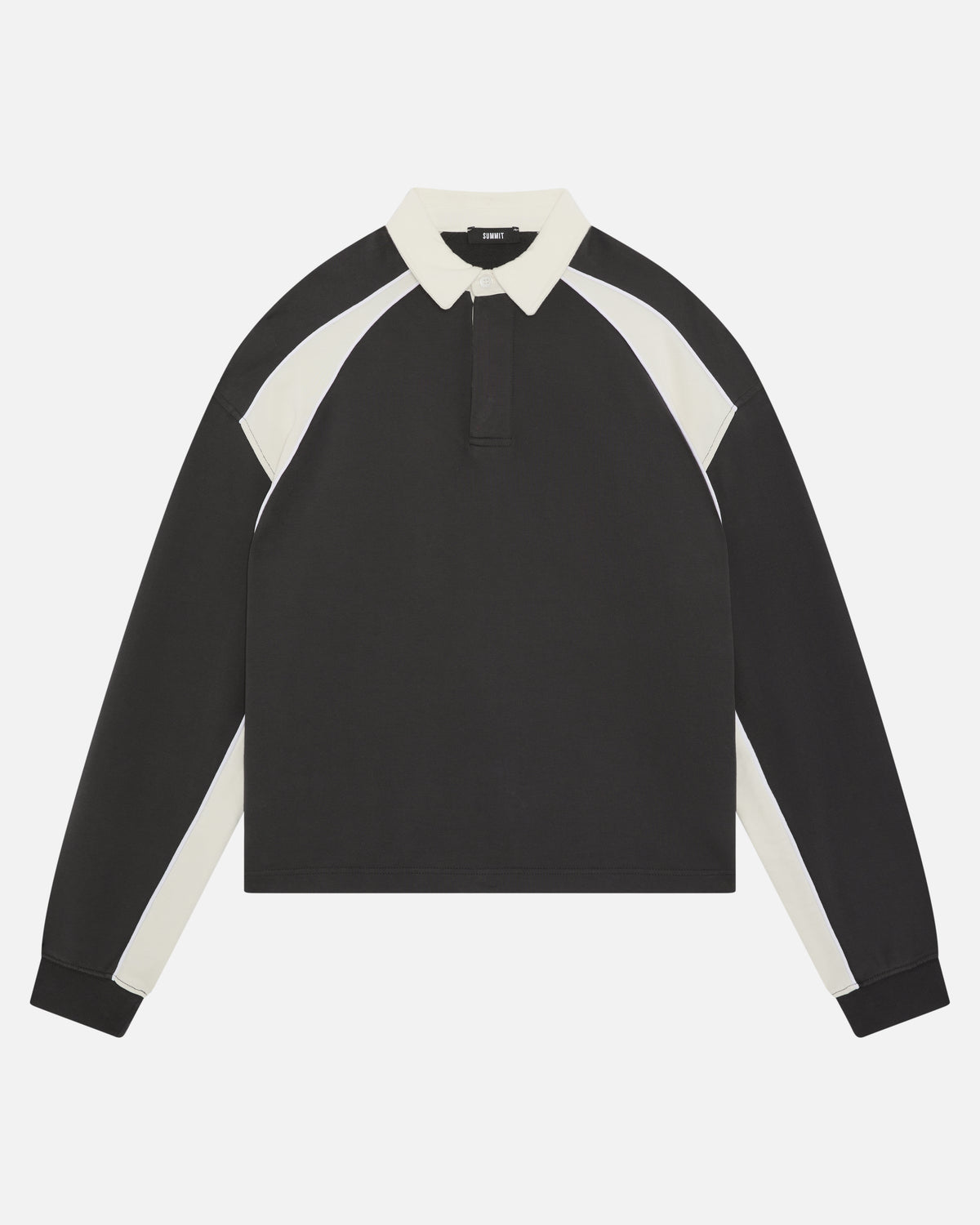 Rugby Shirt in Vintage Black by Summit UK