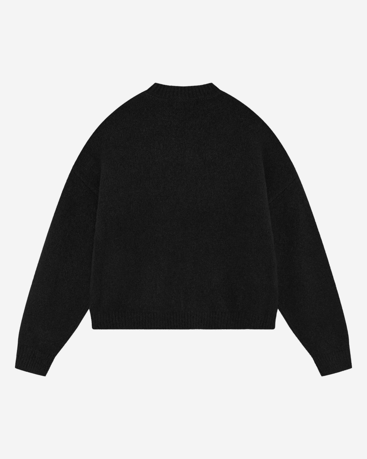 ALPACA KNIT JUMPER - BLACK from Summit Clothing UK