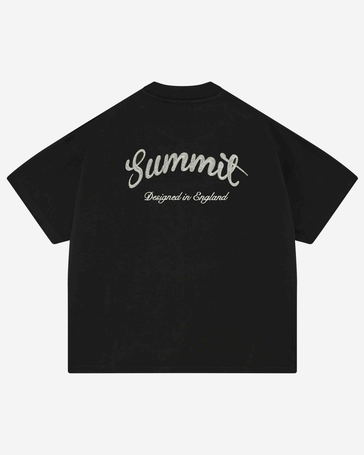 CHAINSTITCH T-SHIRT - BLACK from Summit Clothing UK
