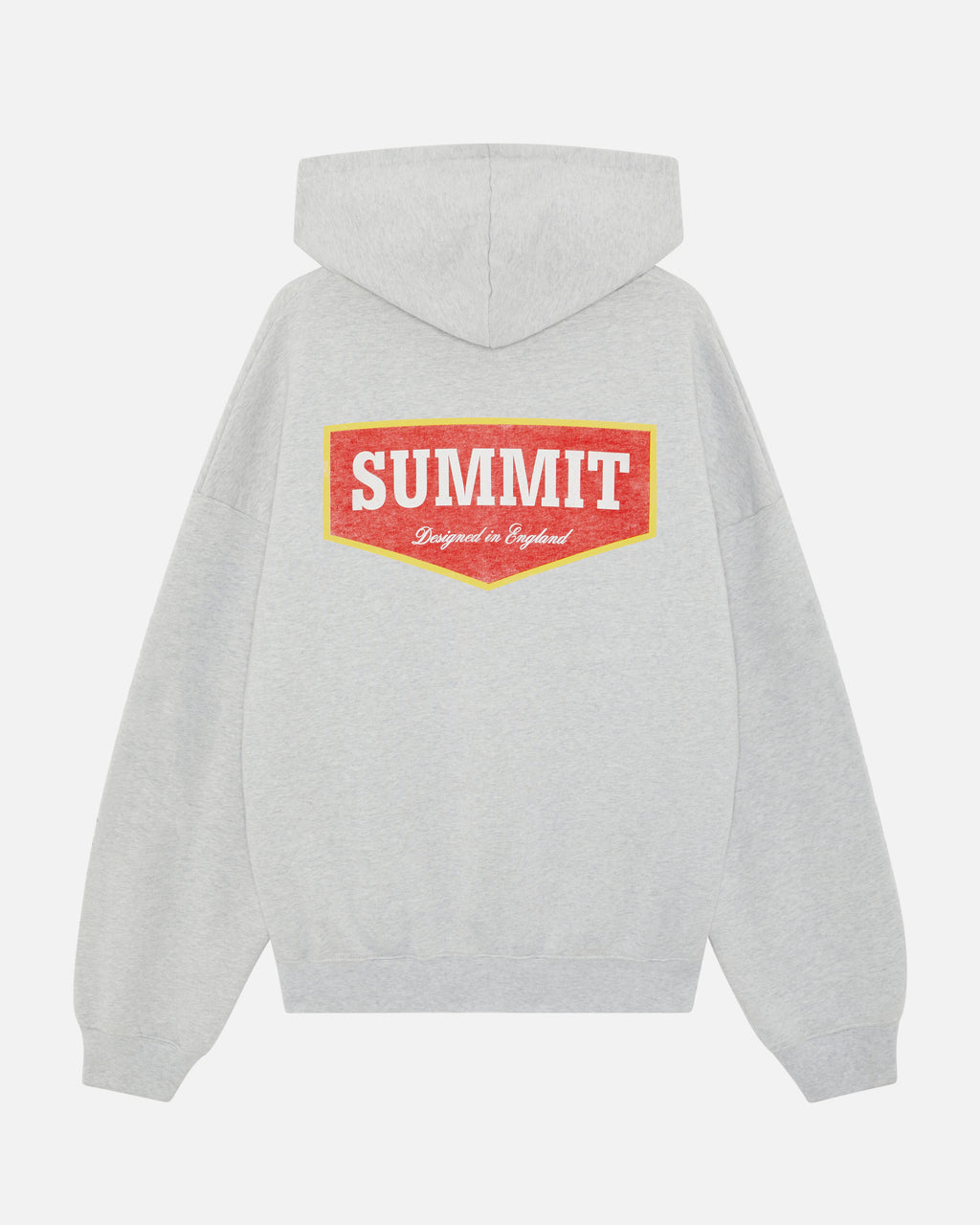 PATCH LOGO HOODIE - MARL GREY – Summit