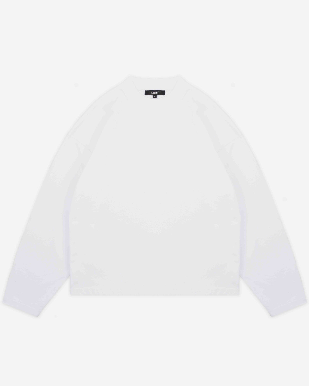 HHEAVYWEIGHT LONG SLEEVE T-SHIRT - WHITE from Summit Clothing UK
