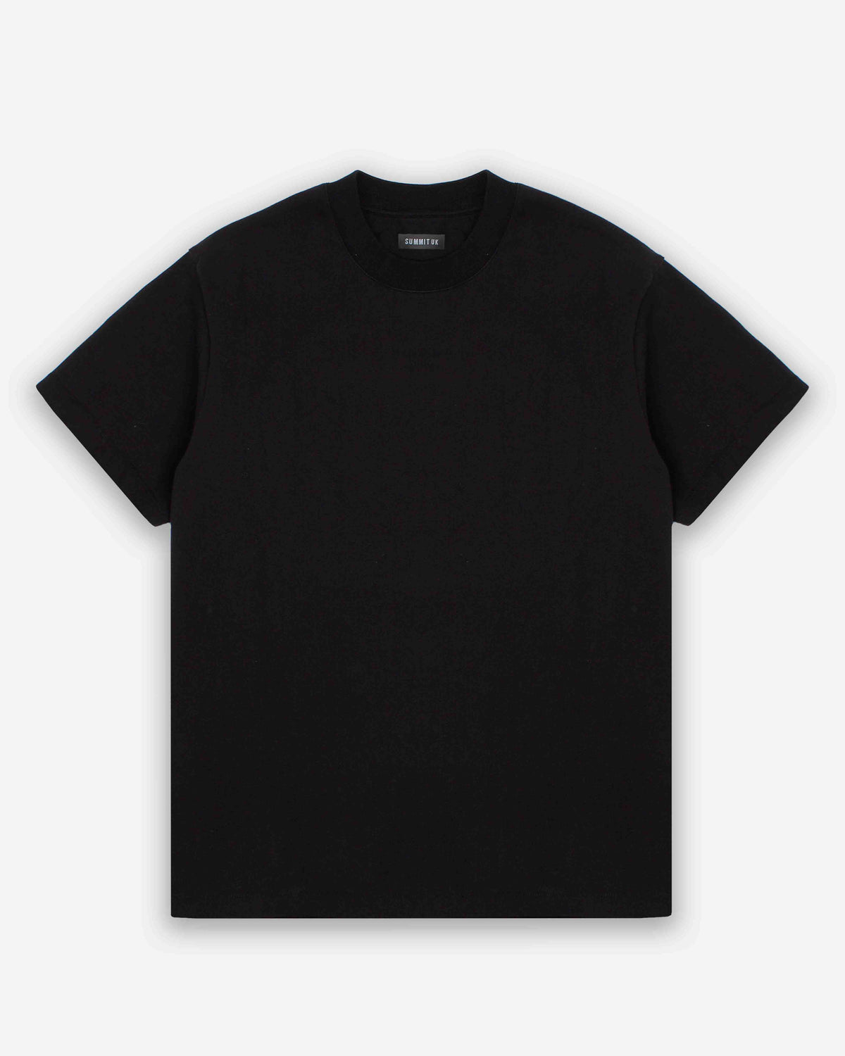 HEAVYWEIGHT SLIM FIT T-SHIRT - BLACK from Summit Clothing UK