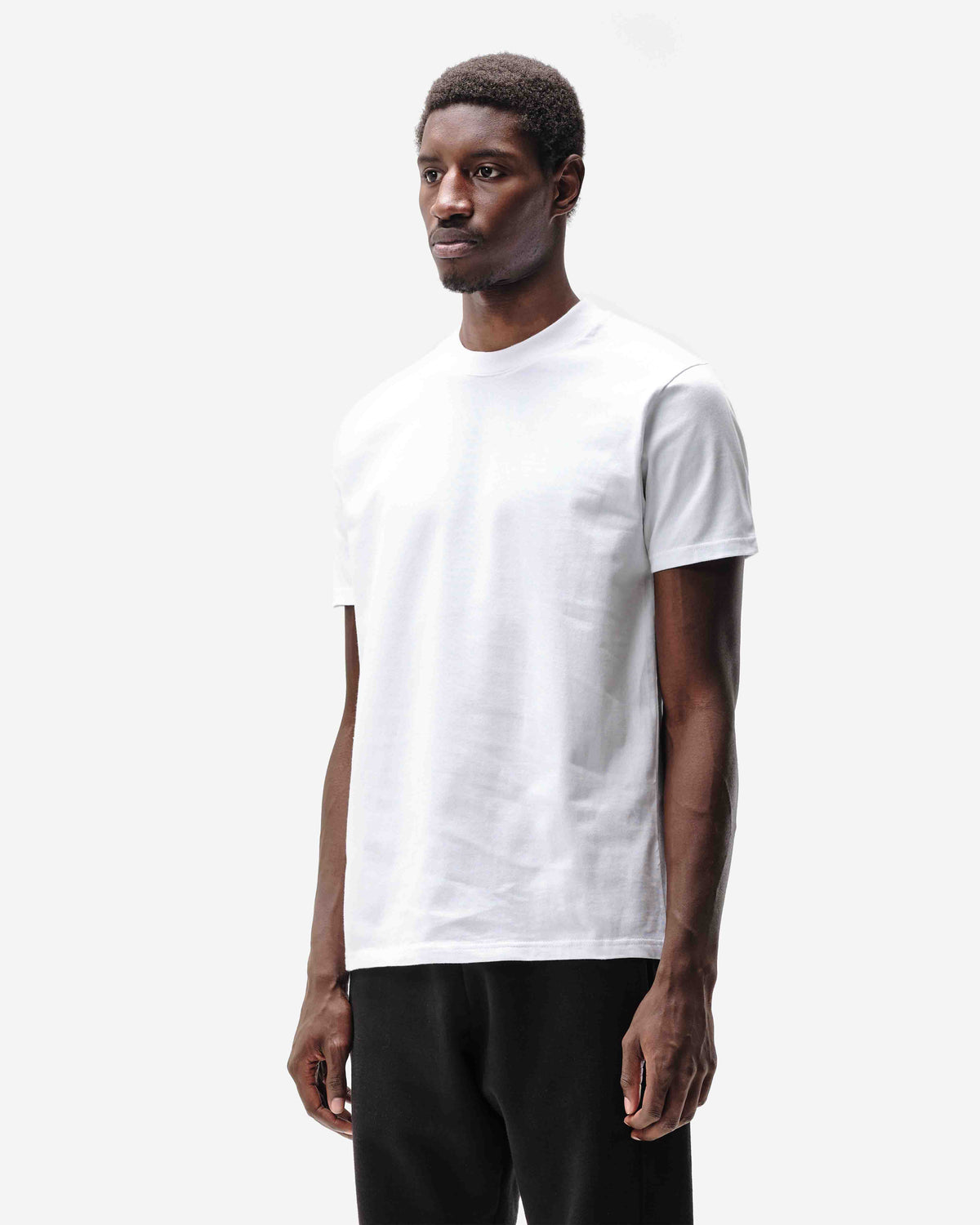 HEAVYWEIGHT SLIM FIT T-SHIRT - WHITE from Summit Clothing UK