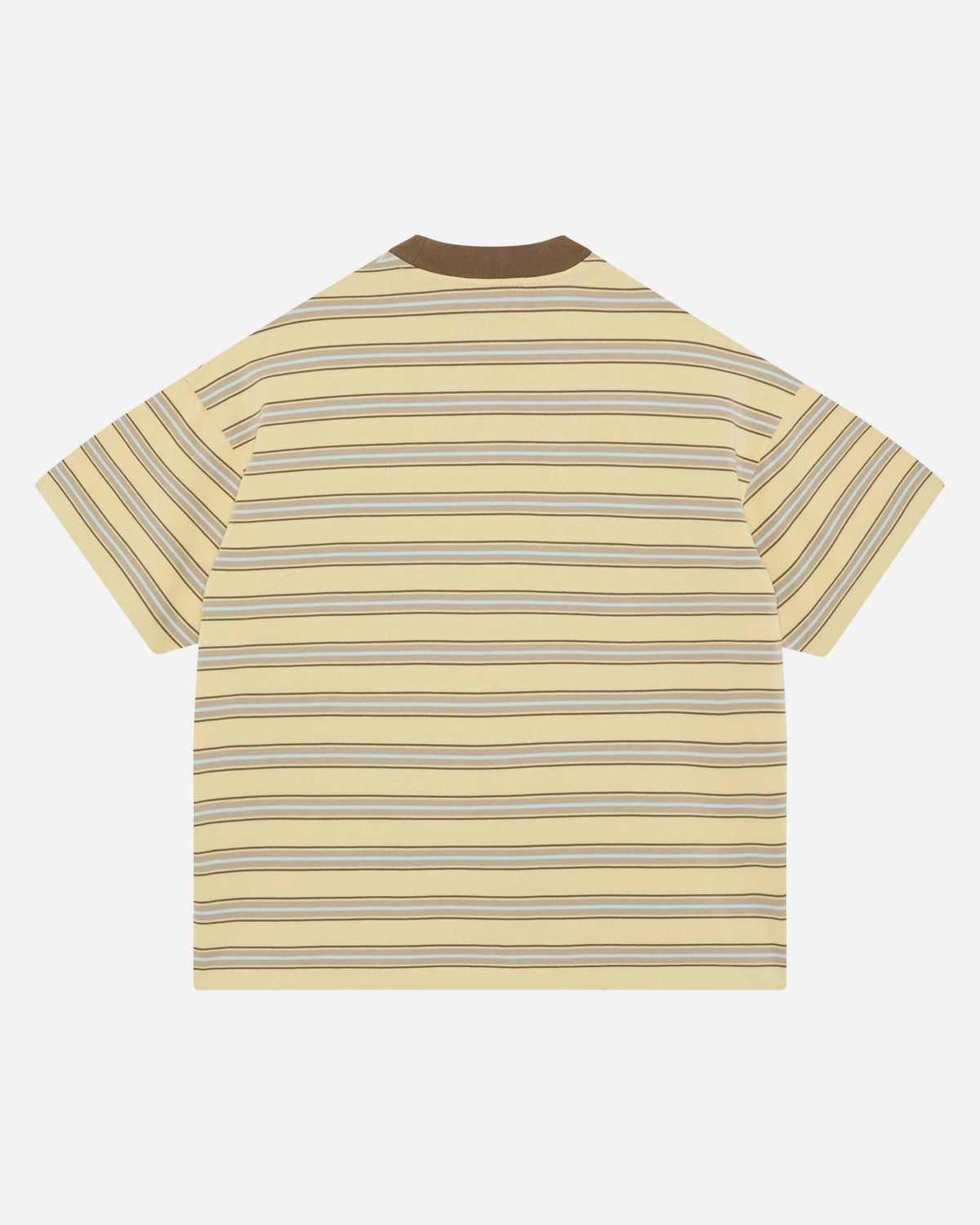 HEAVYWEIGHT T-SHIRT - YELLOW STRIPE from Summit Clothing UK