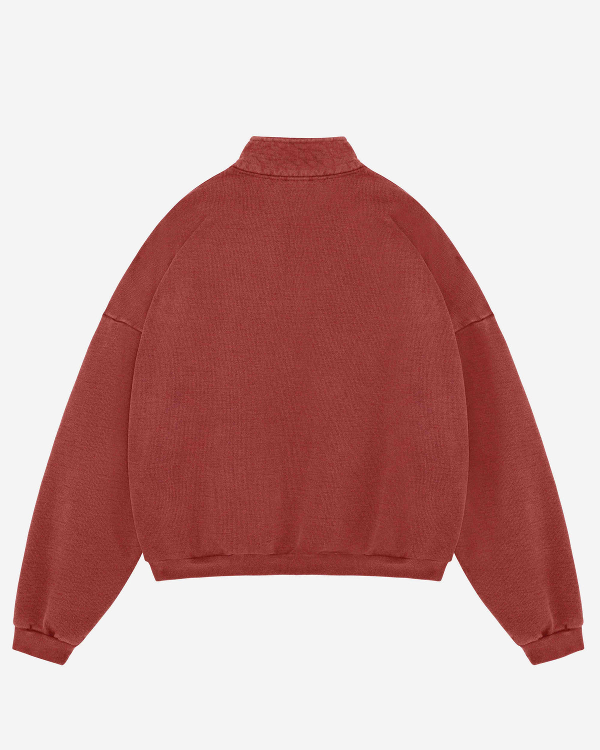 HEAVYWEIGHT TRACK TOP - VINTAGE RED from Summit Clothing UK