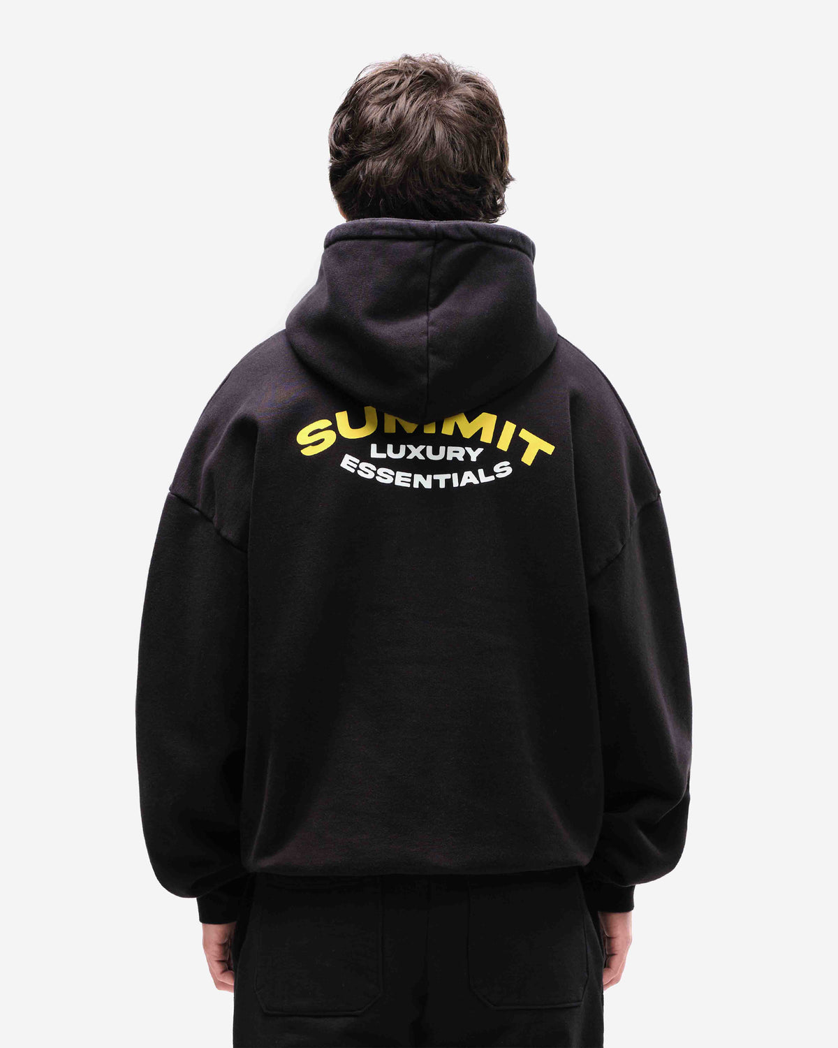 LUXURY ESSENTIALS HOODIE - BLACK from Summit Clothing UK