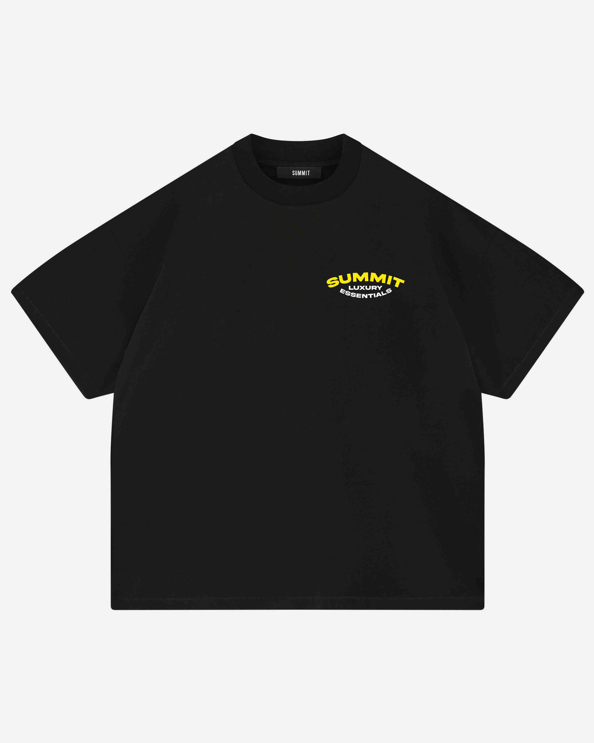 LUXURY ESSENTIALS T-SHIRT - BLACK from Summit Clothing UK
