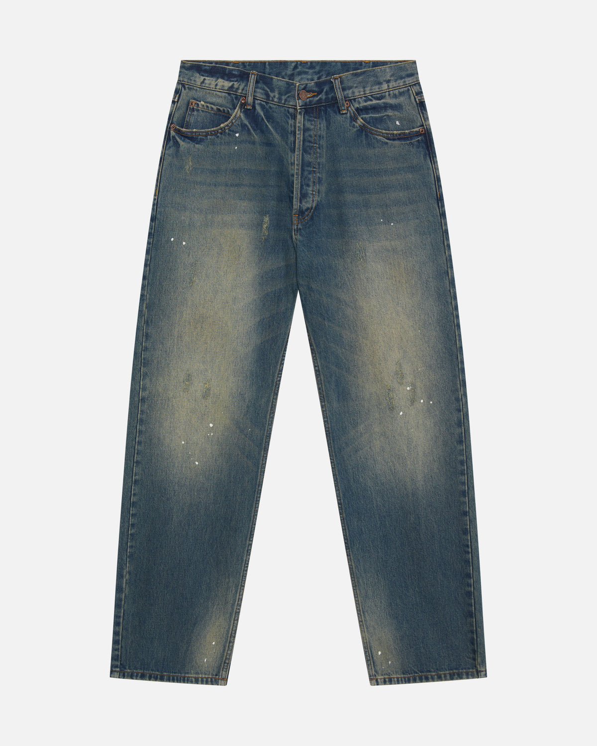 Vintage Jean in Dirty Blue Wash, view 5