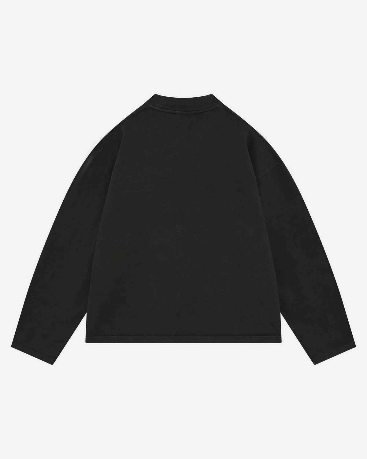 QUALITY GOODS LONG SLEEVE T-SHIRT - VINTAGE BLACK from Summit Clothing UK
