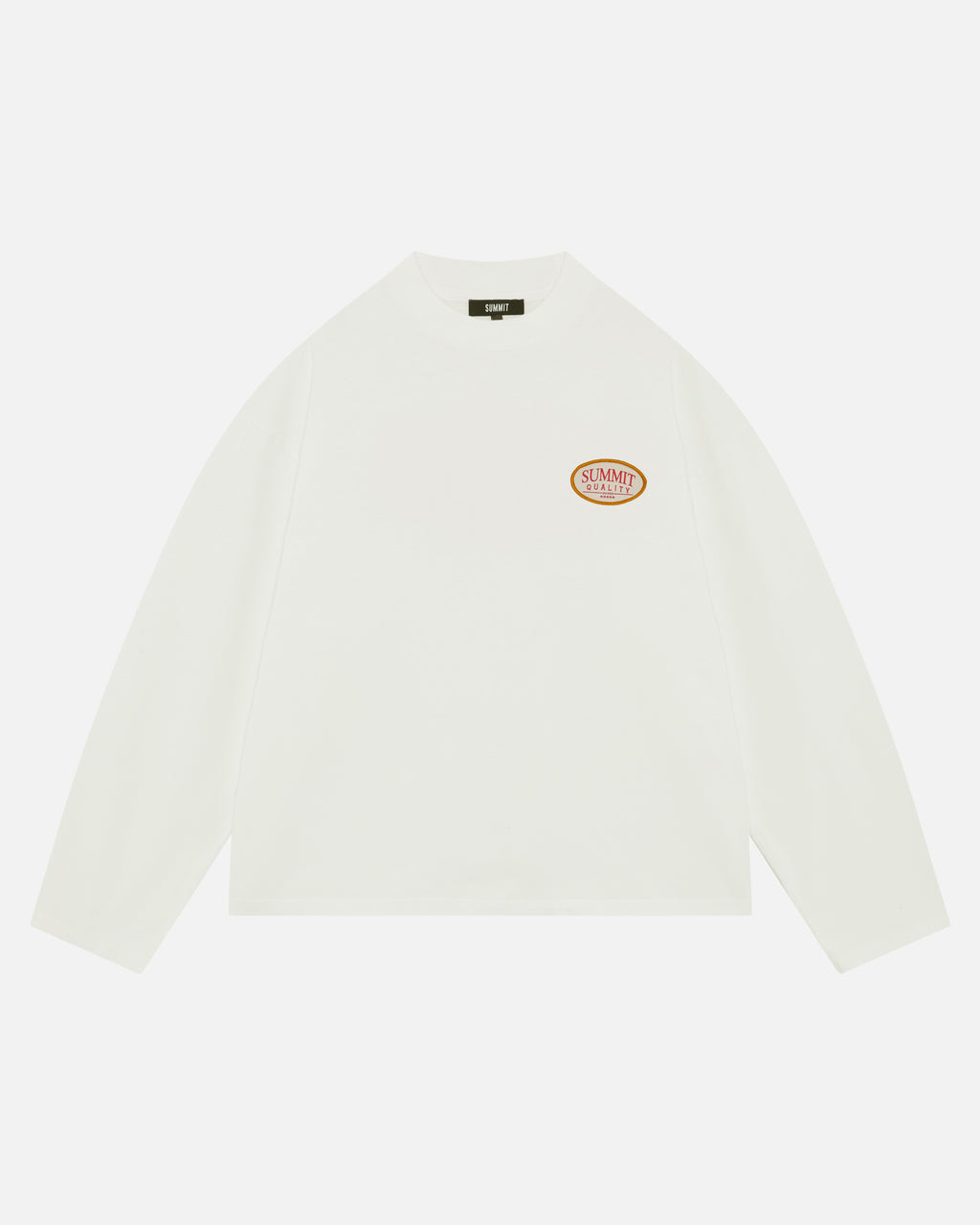 QUALITY GOODS LONG SLEEVE T-SHIRT - VINTAGE WHITE – Summit