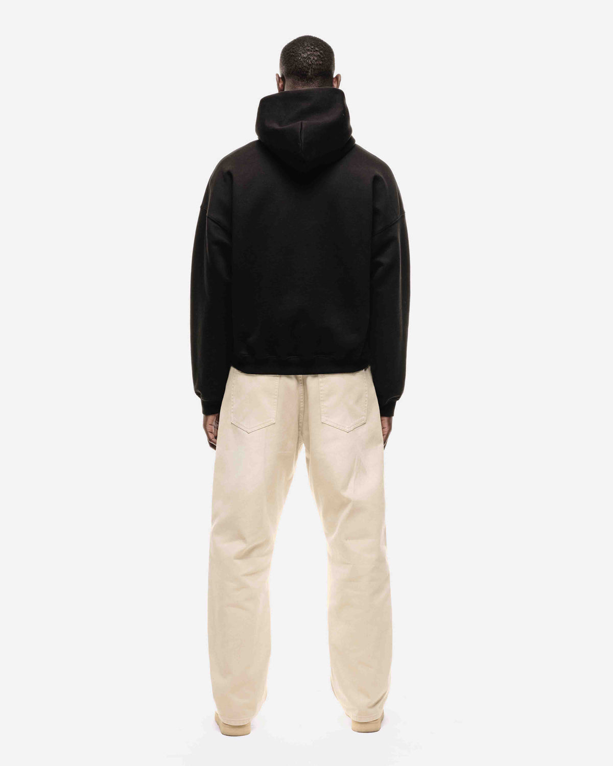 QUALITY GOODS ZIP HOODIE - BLACK from Summit Clothing UK