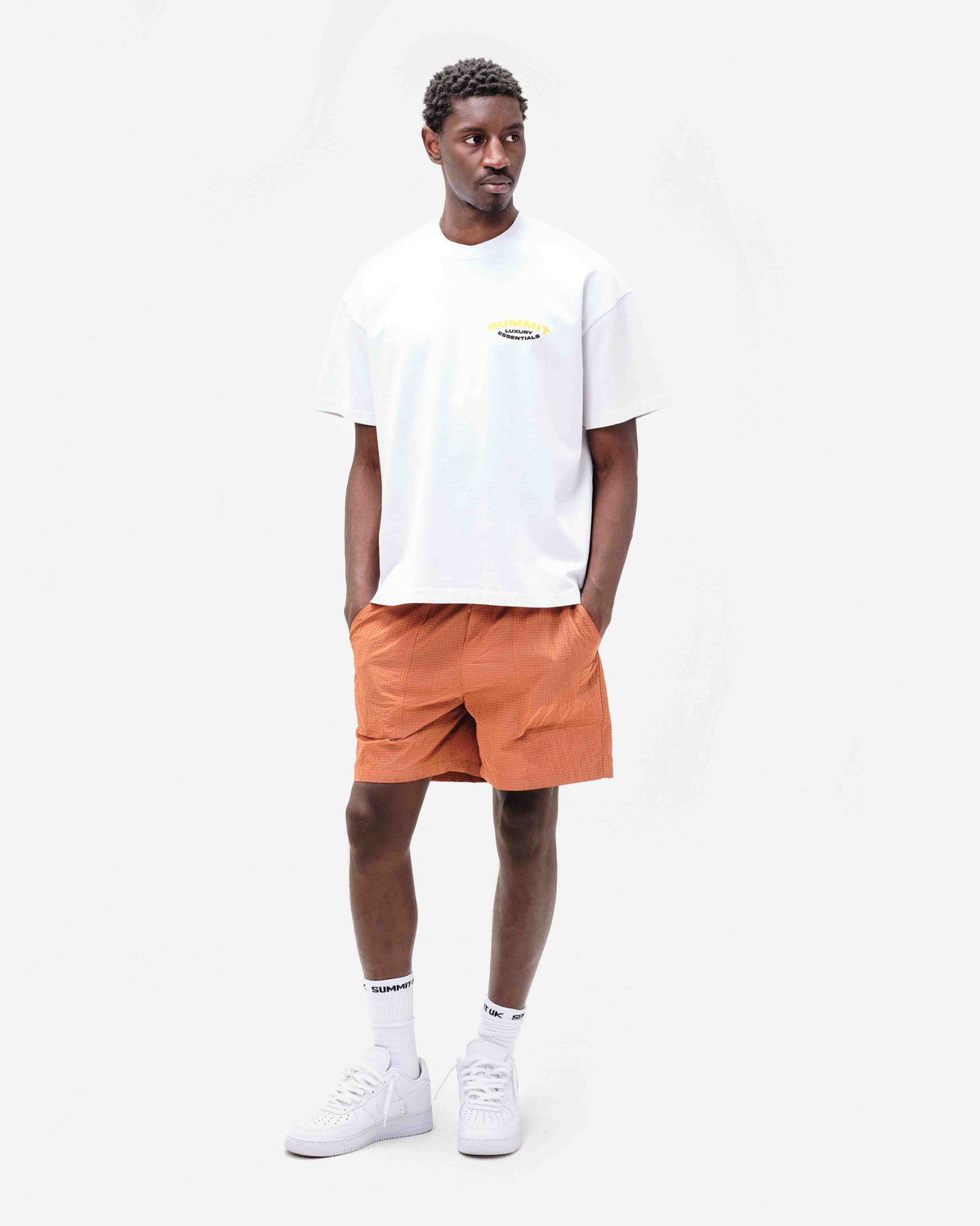 RIPSTOP SHORT - ORANGE from Summit Clothing UK