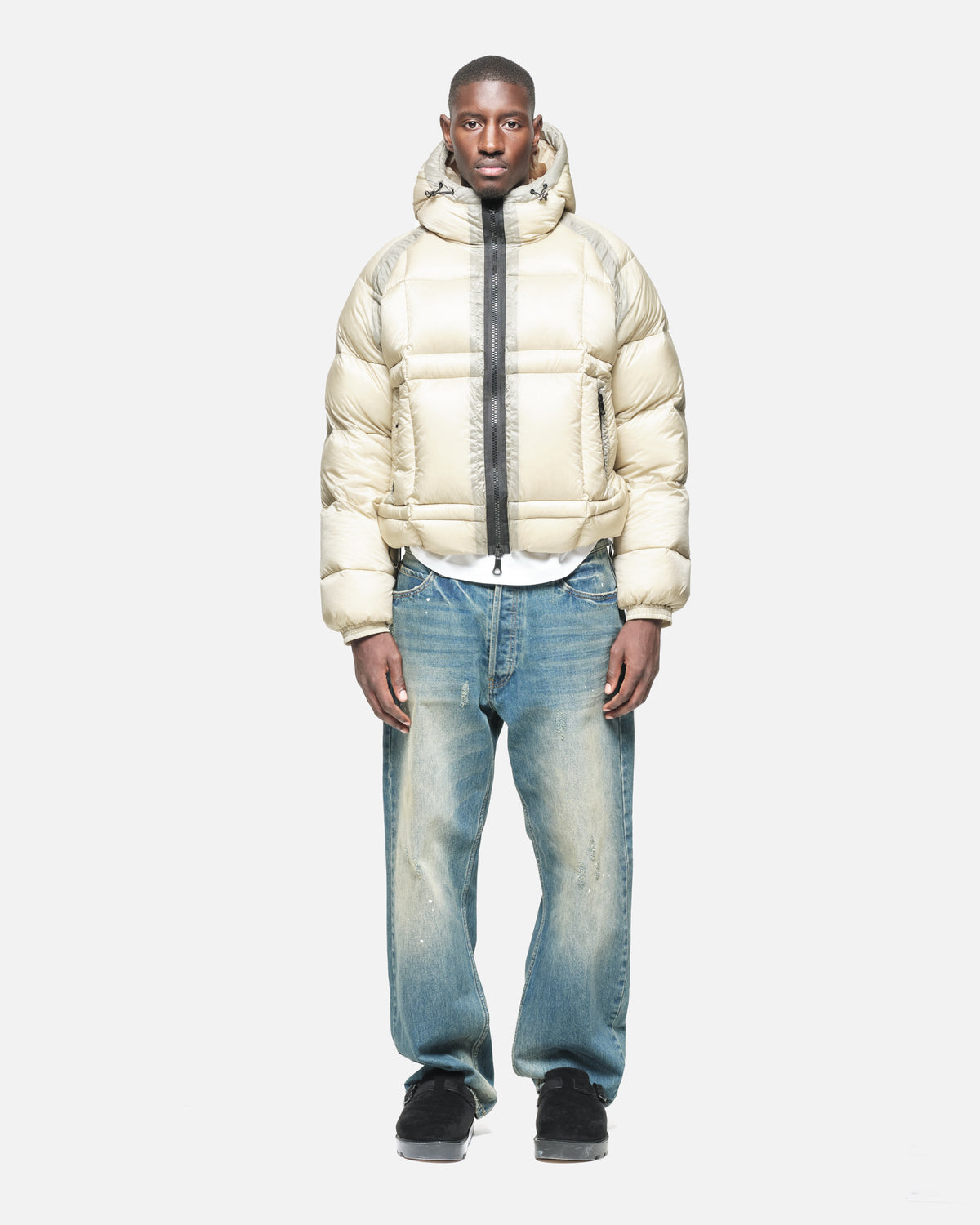 Translucent Raglan Puffer in Winter White by Summit UK