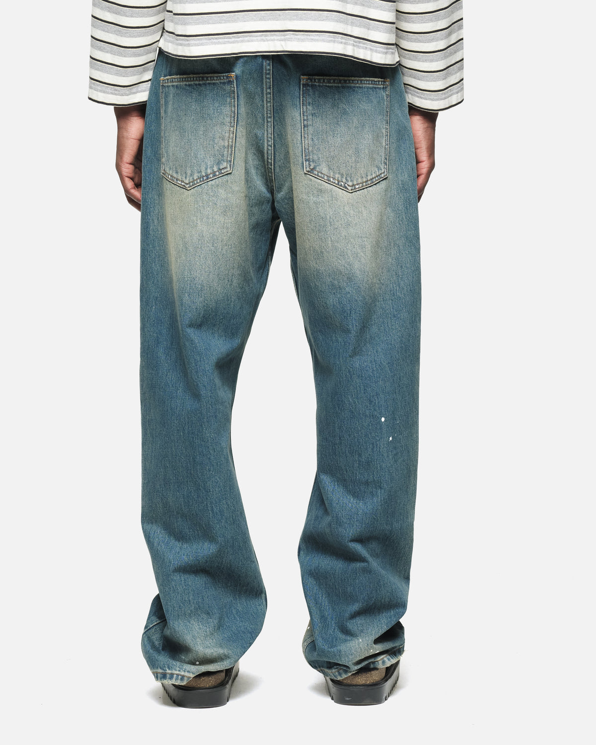 Vintage Jean in Dirty Blue Wash, view 3
