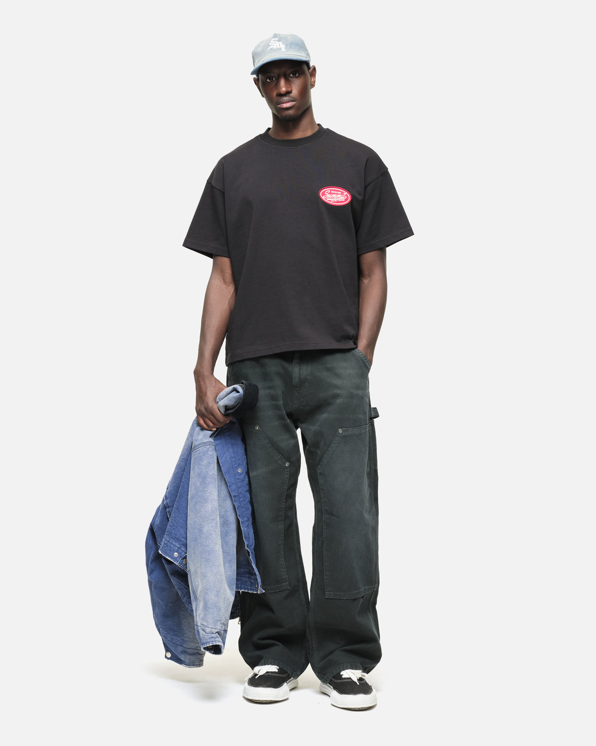 MADE TOUGH PATCH T-SHIRT - BLACK