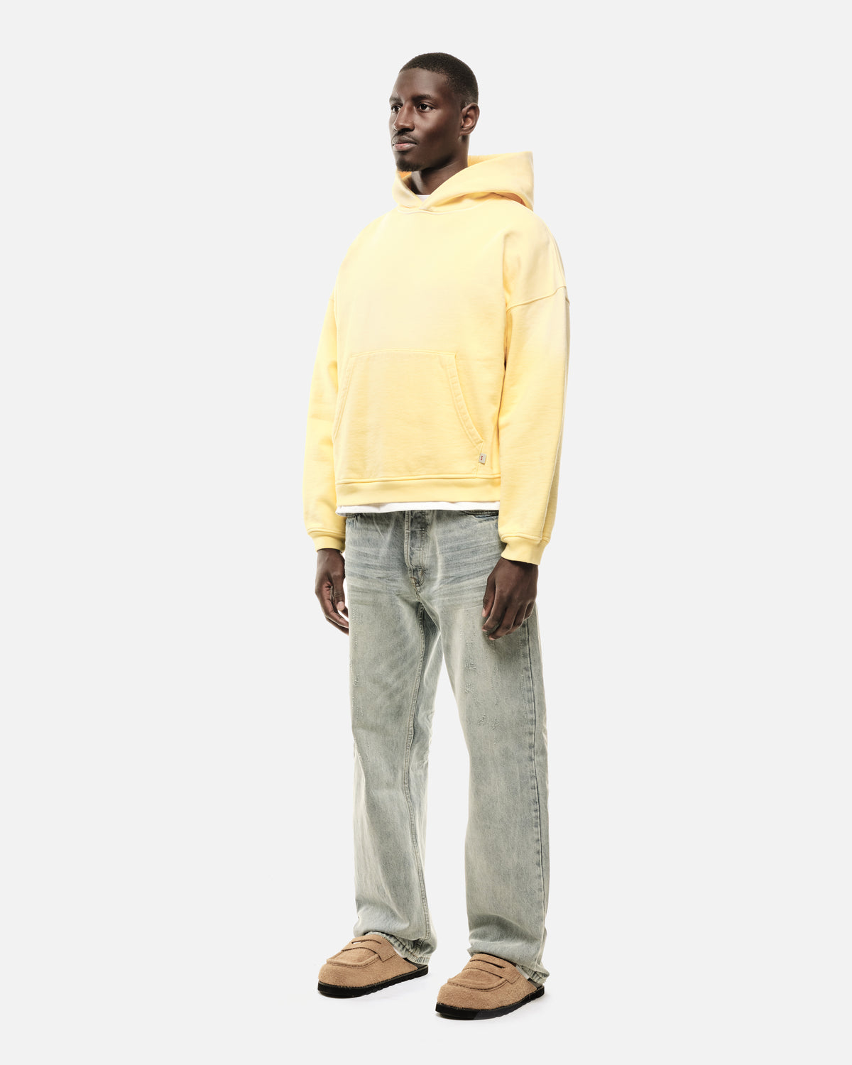 SUN FADE HOODIE - YELLOW
