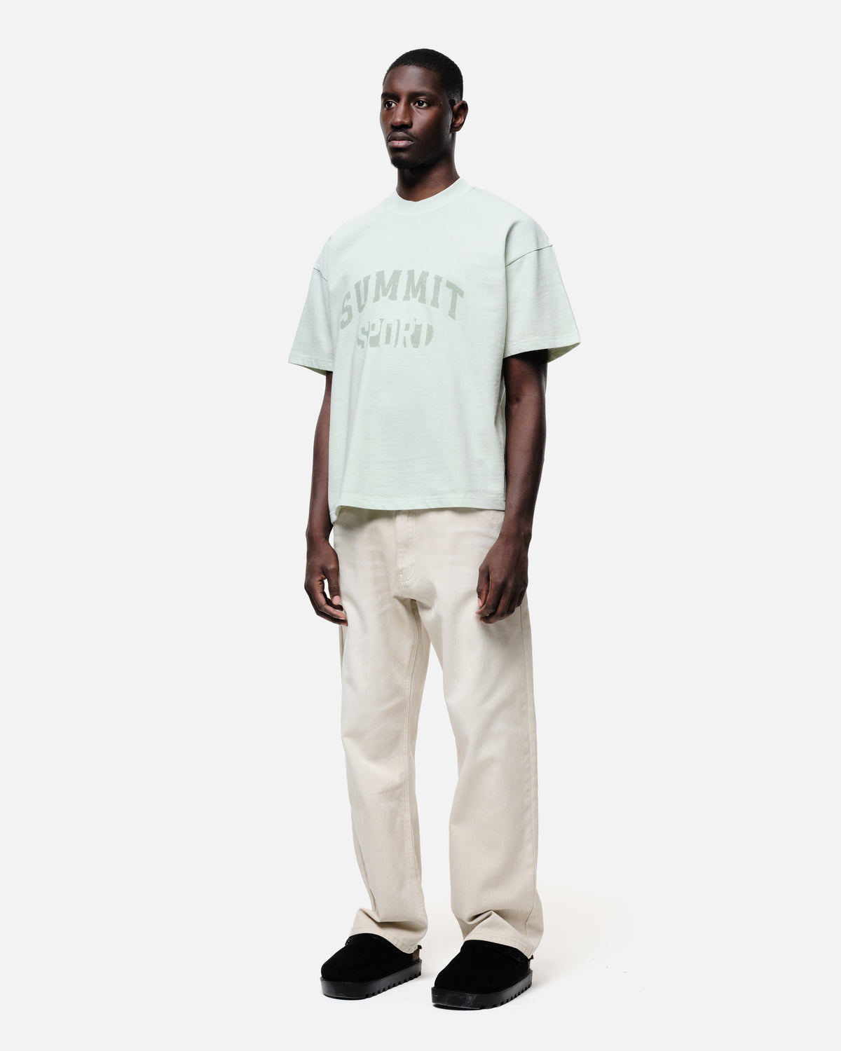 SUN DRIED SUMMIT SPORT T-SHIRT - PISTACHIO