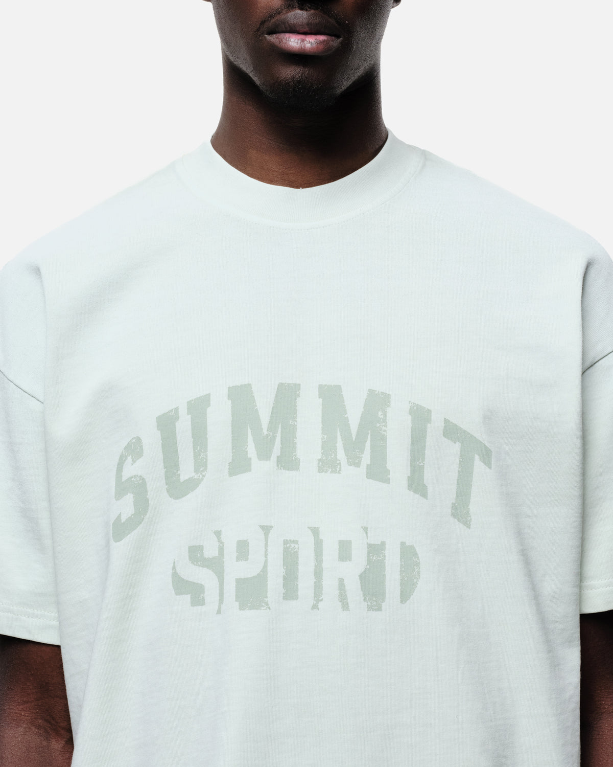 SUN DRIED SUMMIT SPORT T-SHIRT - PISTACHIO