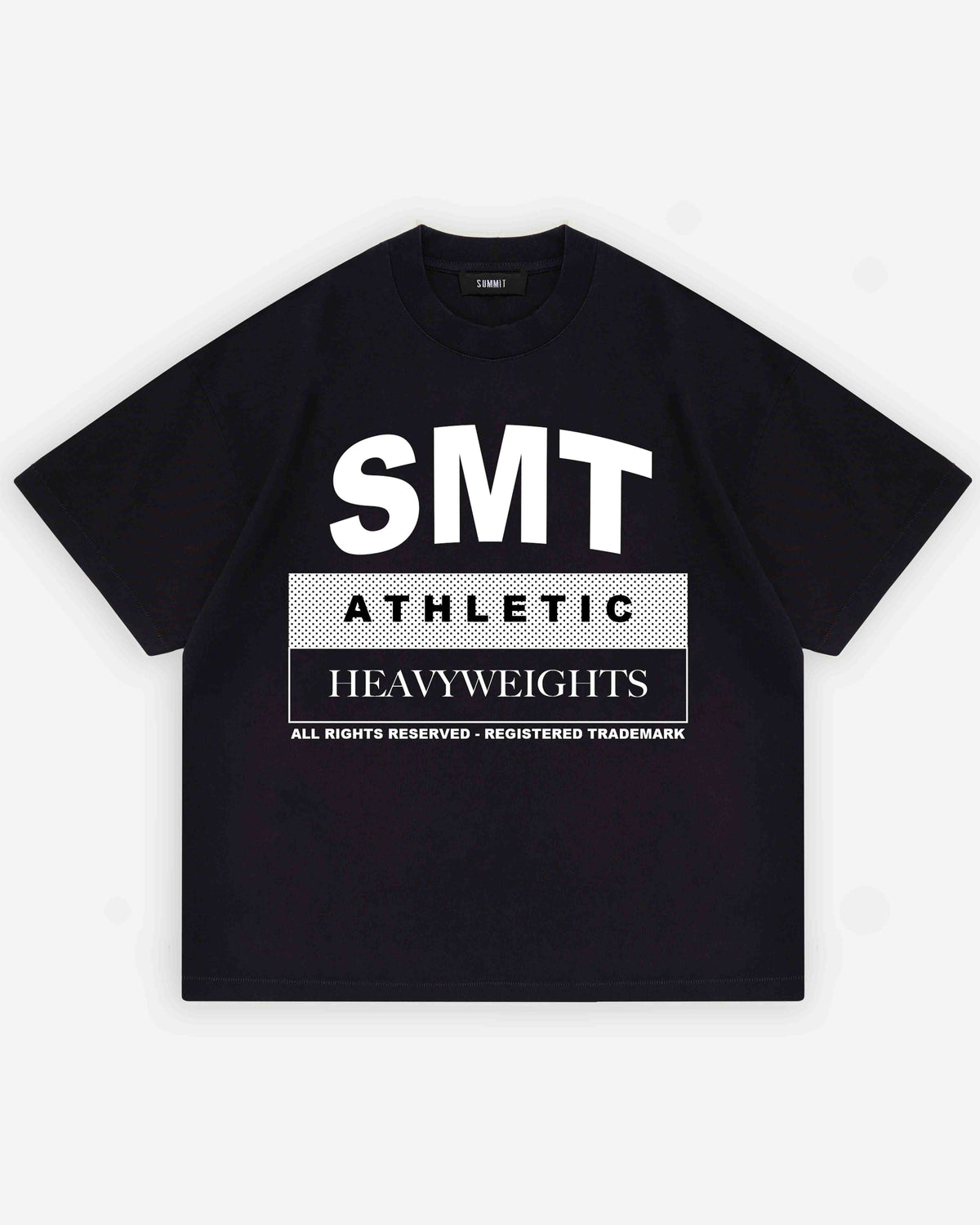 SMT ATHLETICS T-SHIRT - BLACK from Summit Clothing UK