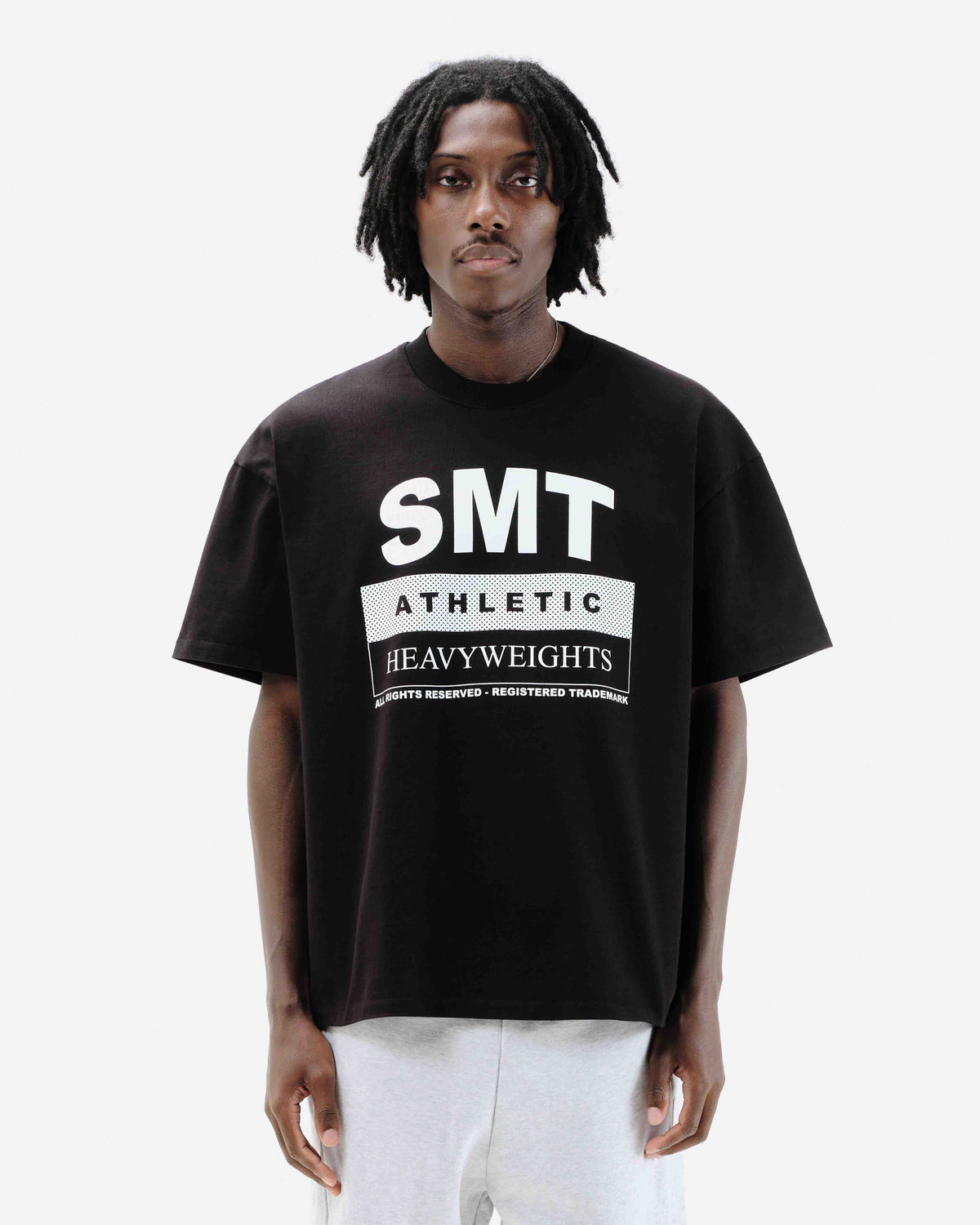 SMT ATHLETICS T-SHIRT - BLACK from Summit Clothing UK