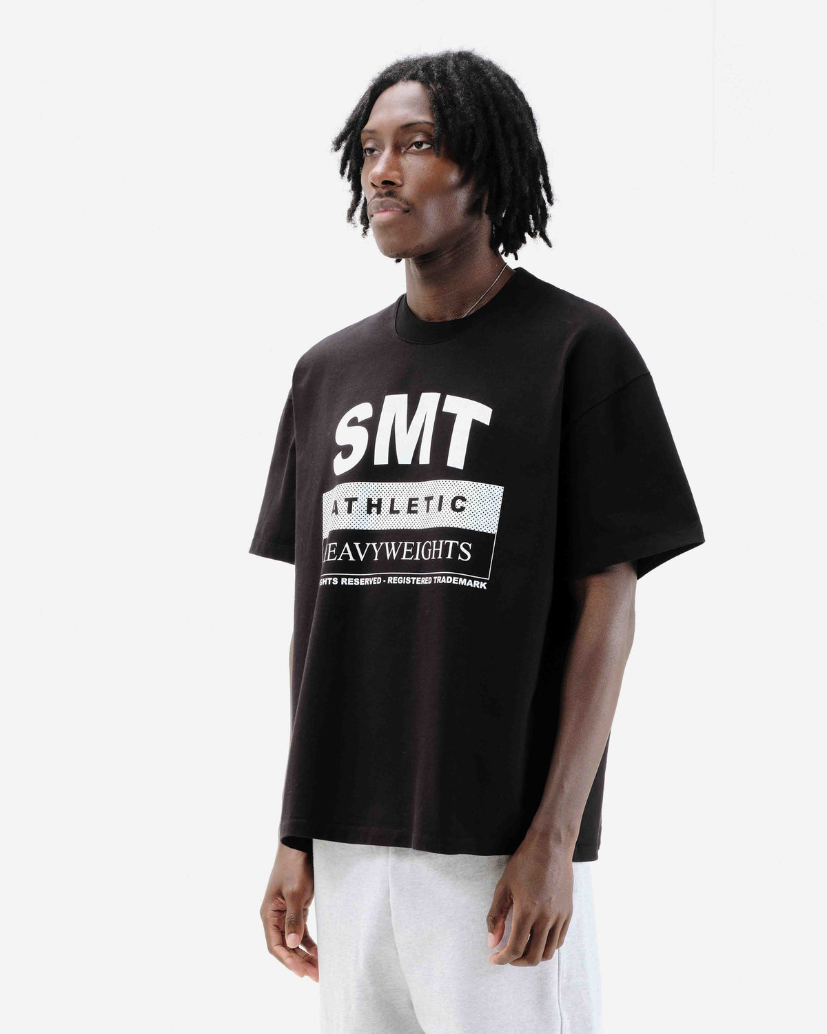 SMT ATHLETICS T-SHIRT - BLACK from Summit Clothing UK