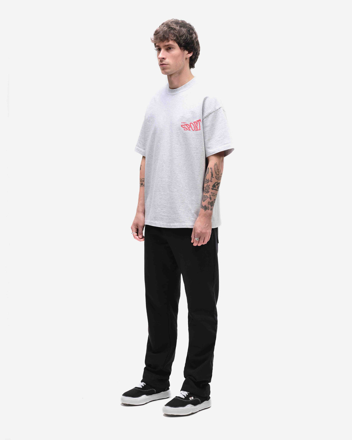 SUMMIT SPORT T-SHIRT - MARL GREY from Summit Clothing UK