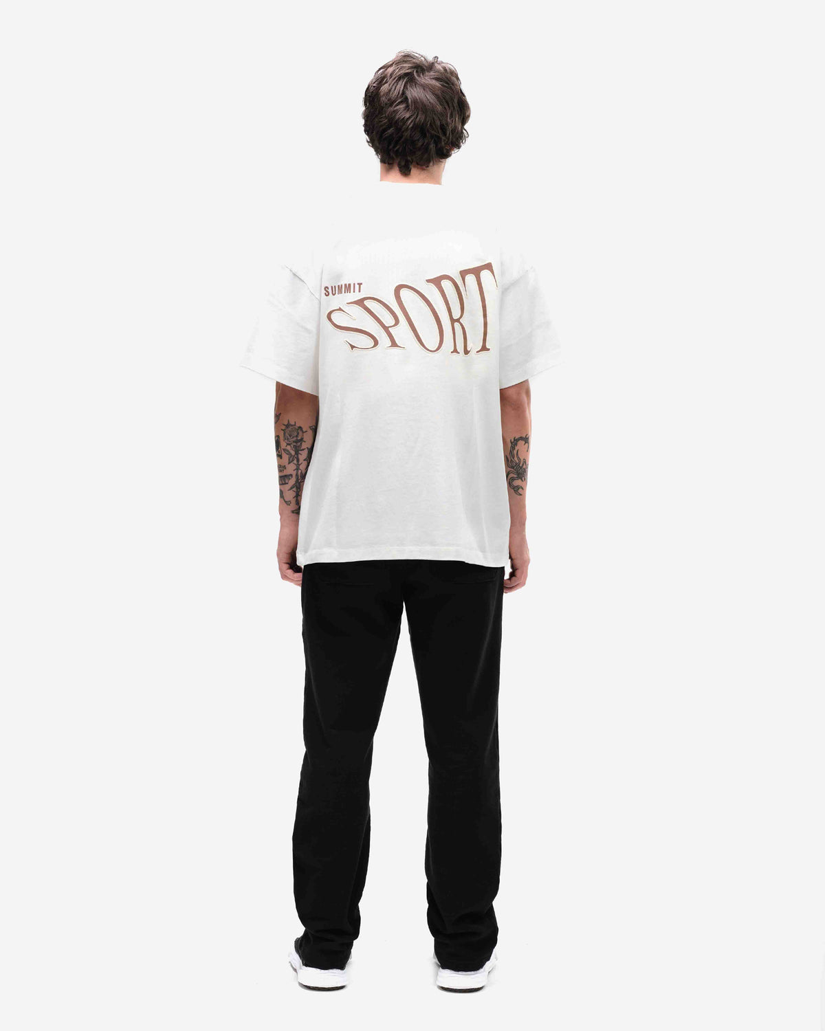 SUMMIT SPORT T-SHIRT - OFF WHITE from Summit Clothing UK