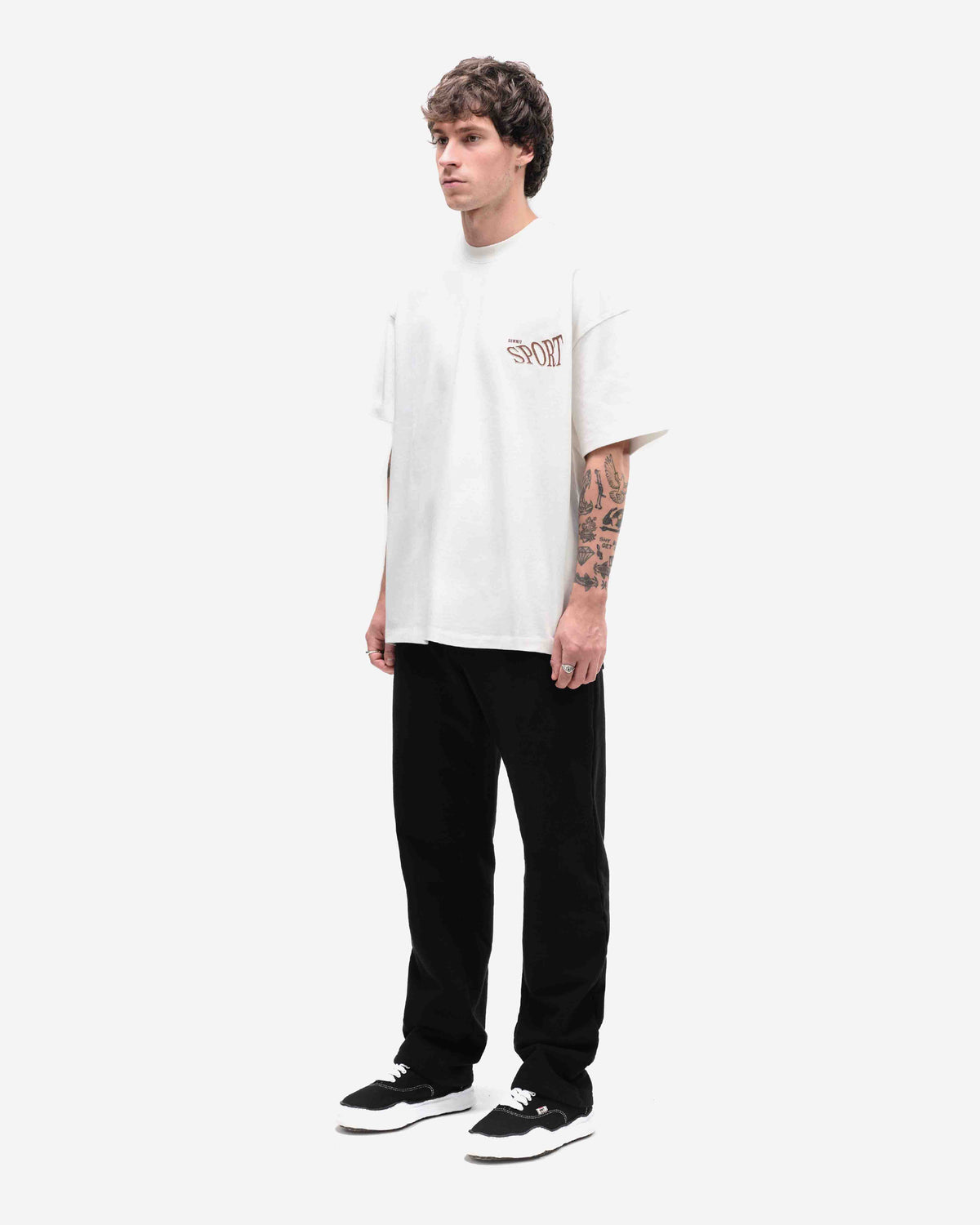 SUMMIT SPORT T-SHIRT - OFF WHITE from Summit Clothing UK