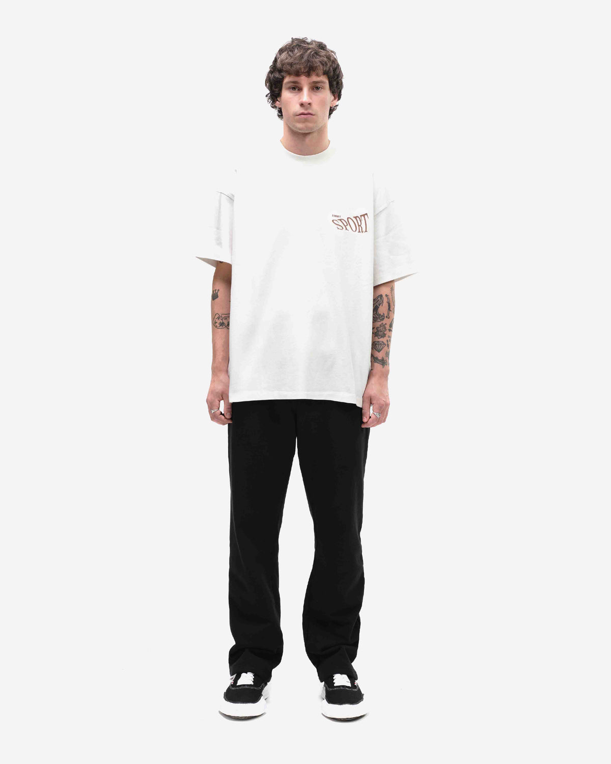 SUMMIT SPORT T-SHIRT - OFF WHITE from Summit Clothing UK