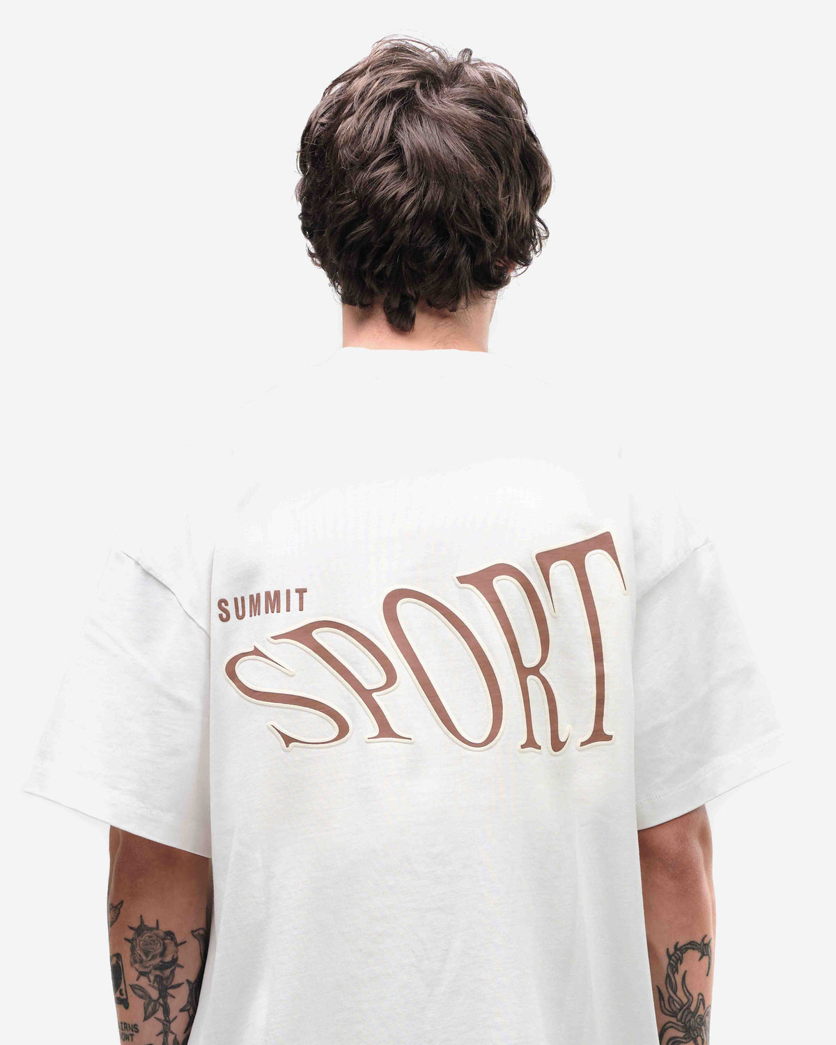 SUMMIT SPORT T-SHIRT - OFF WHITE from Summit Clothing UK