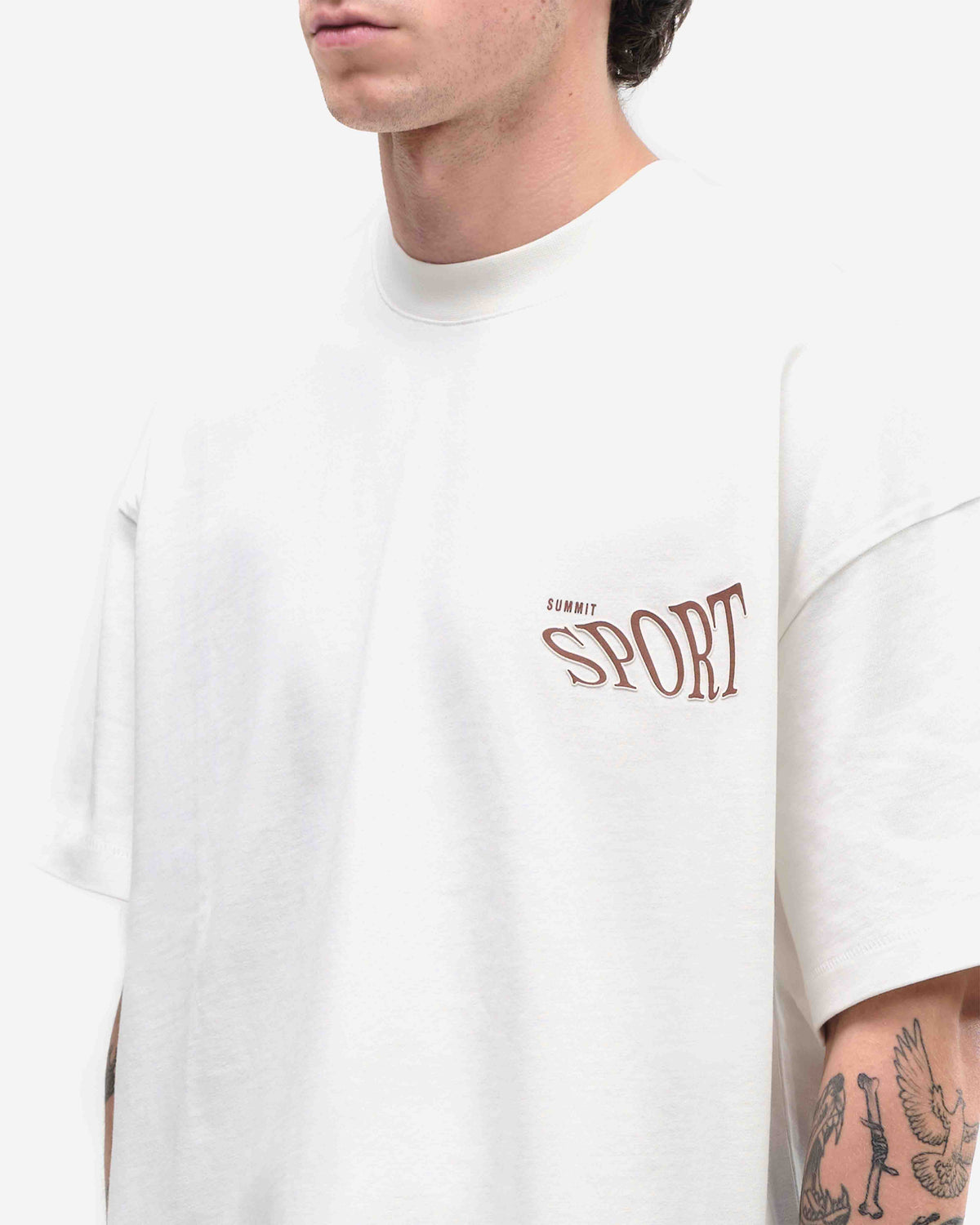 SUMMIT SPORT T-SHIRT - OFF WHITE from Summit Clothing UK