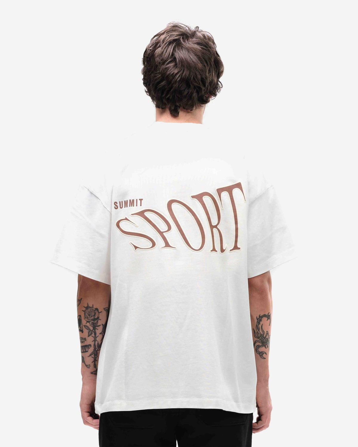 SUMMIT SPORT T-SHIRT - OFF WHITE from Summit Clothing UK