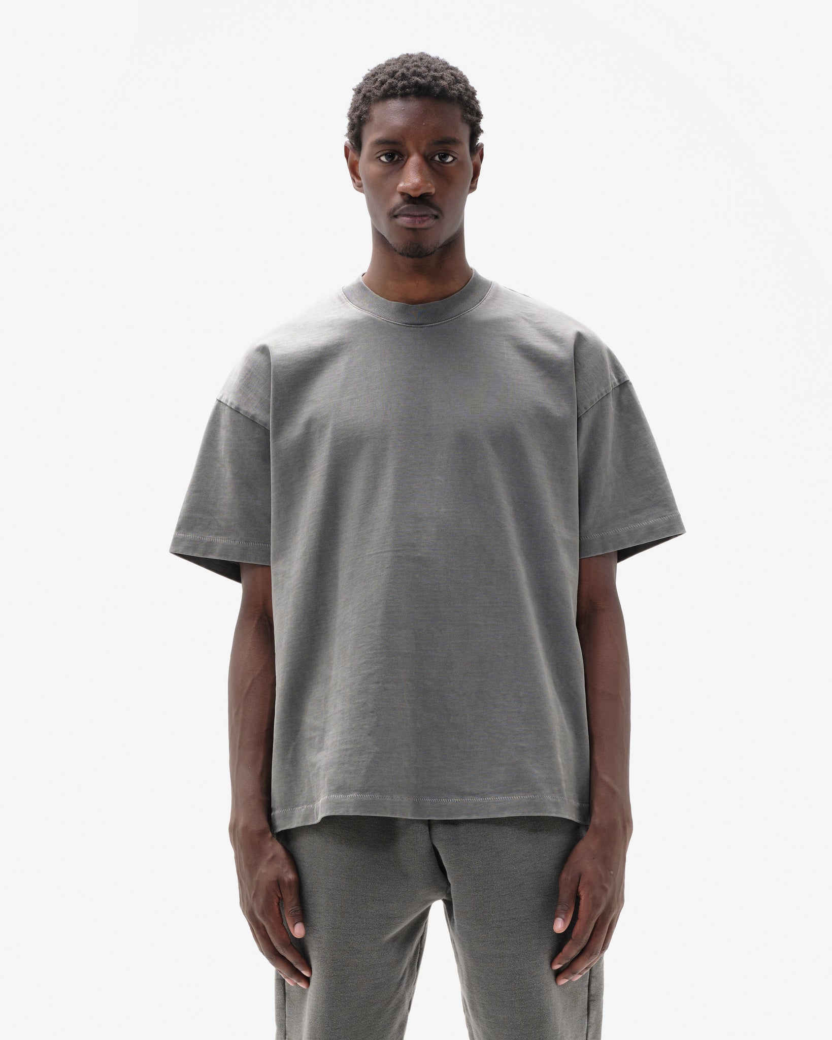 HEAVYWEIGHT VINTAGE T-SHIRT - VINTAGE GREY