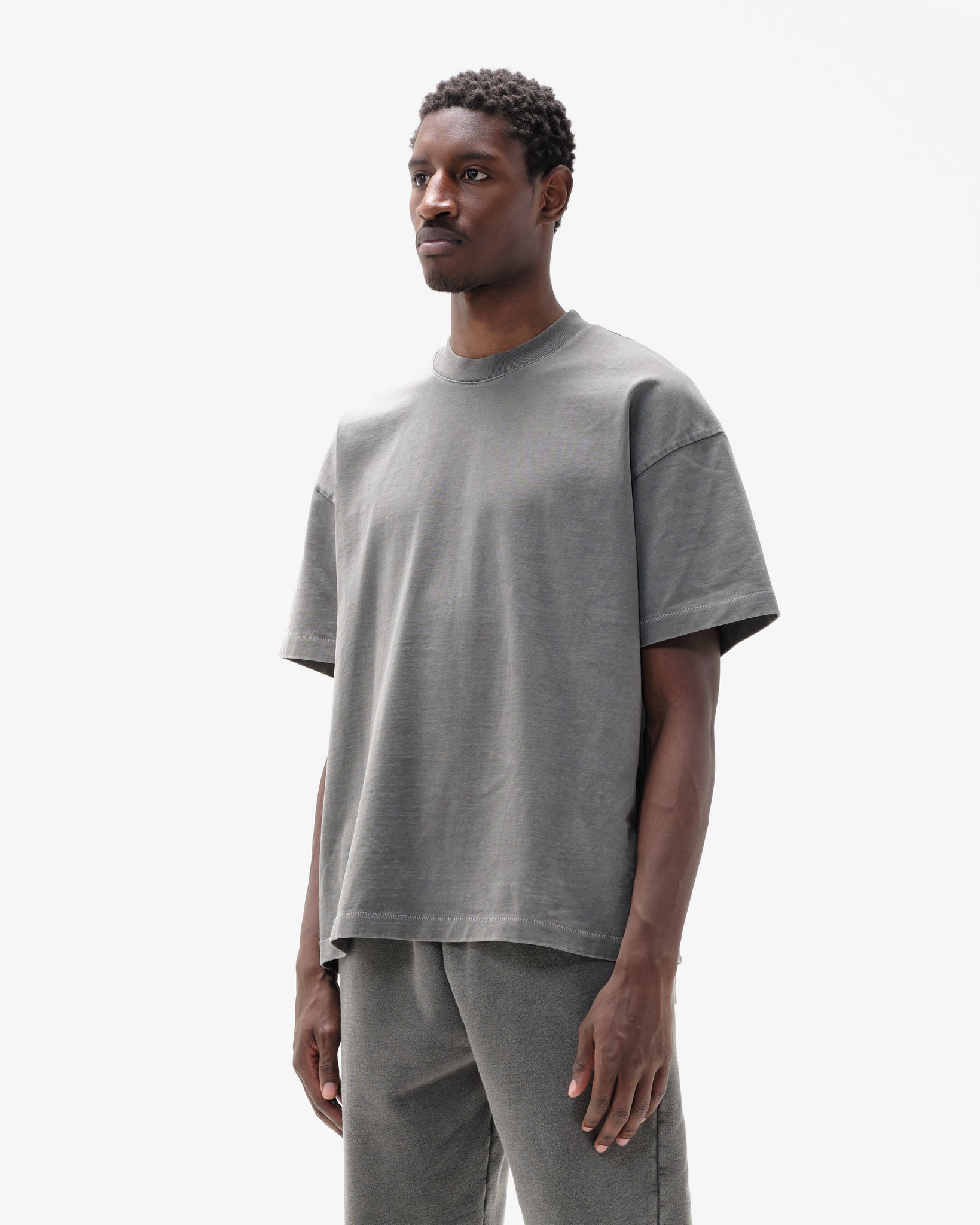 HEAVYWEIGHT VINTAGE T-SHIRT - VINTAGE GREY