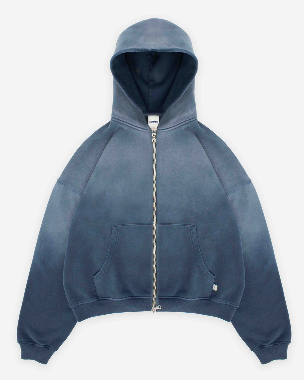 SUN FADE ZIP HOODIE - BLUEBERRY – Summit
