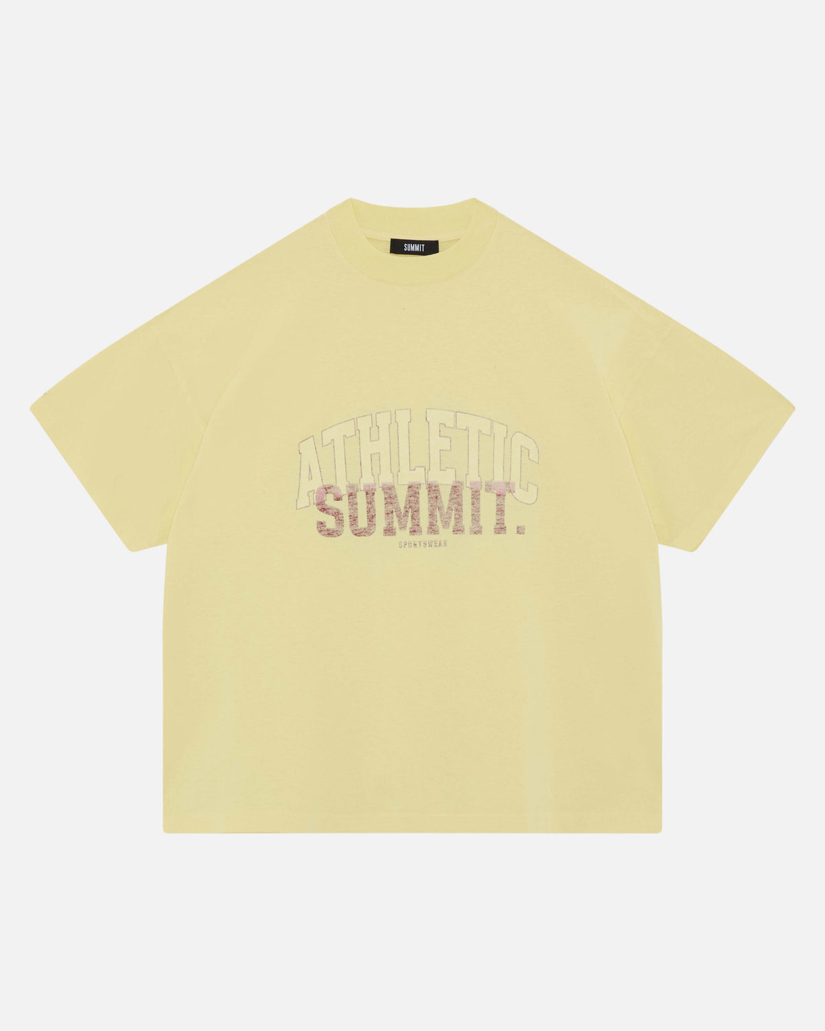 VINTAGE ATHLETICS T-SHIRT - VINTAGE YELLOW from Summit Clothing UK
