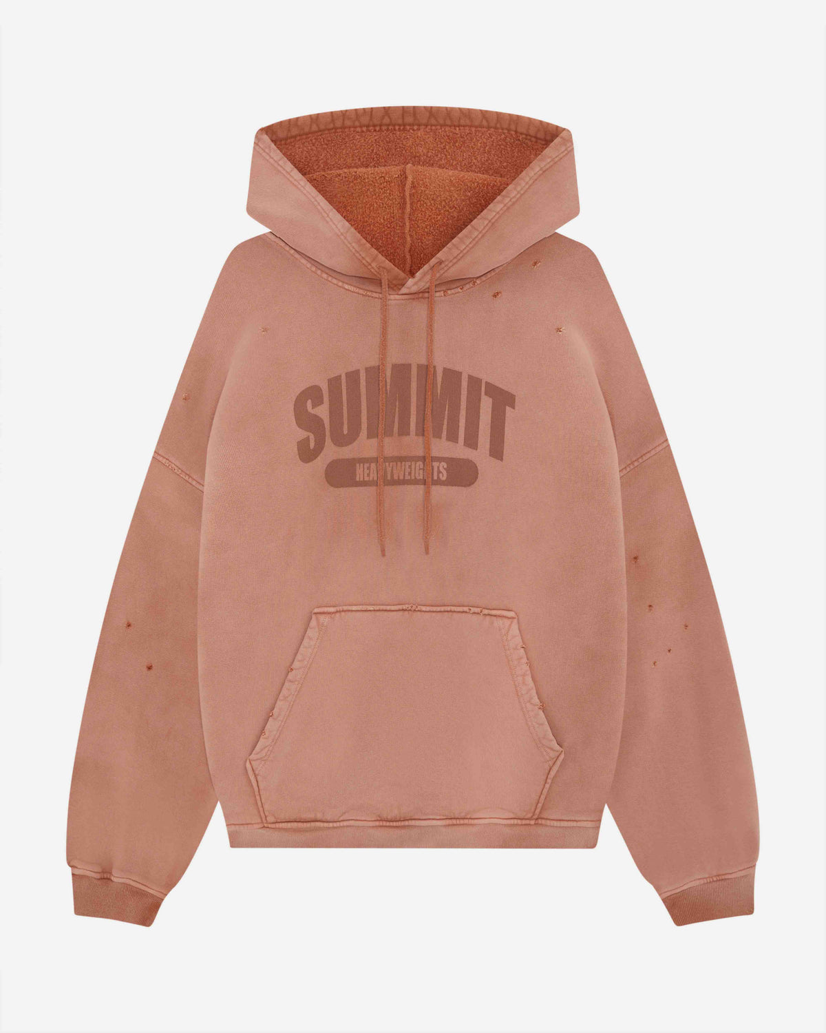 VINTAGE HEAVYWEIGHTS HOODIE - BURNT ORANGE from Summit Clothing UK