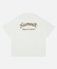 CHAIN STITCH T-SHIRT - OFF WHITE