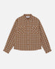 CHECK SHIRT - BURNT ORANGE