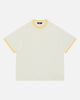 RINGER T-SHIRT - YELLOW