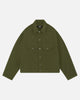 RIPSTOP TRUCKER JACKET - OLIVE