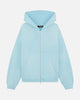 VINTAGE ZIP HOODIE - WASHED BLUE