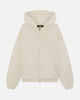 VINTAGE ZIP HOODIE - WASHED BONE