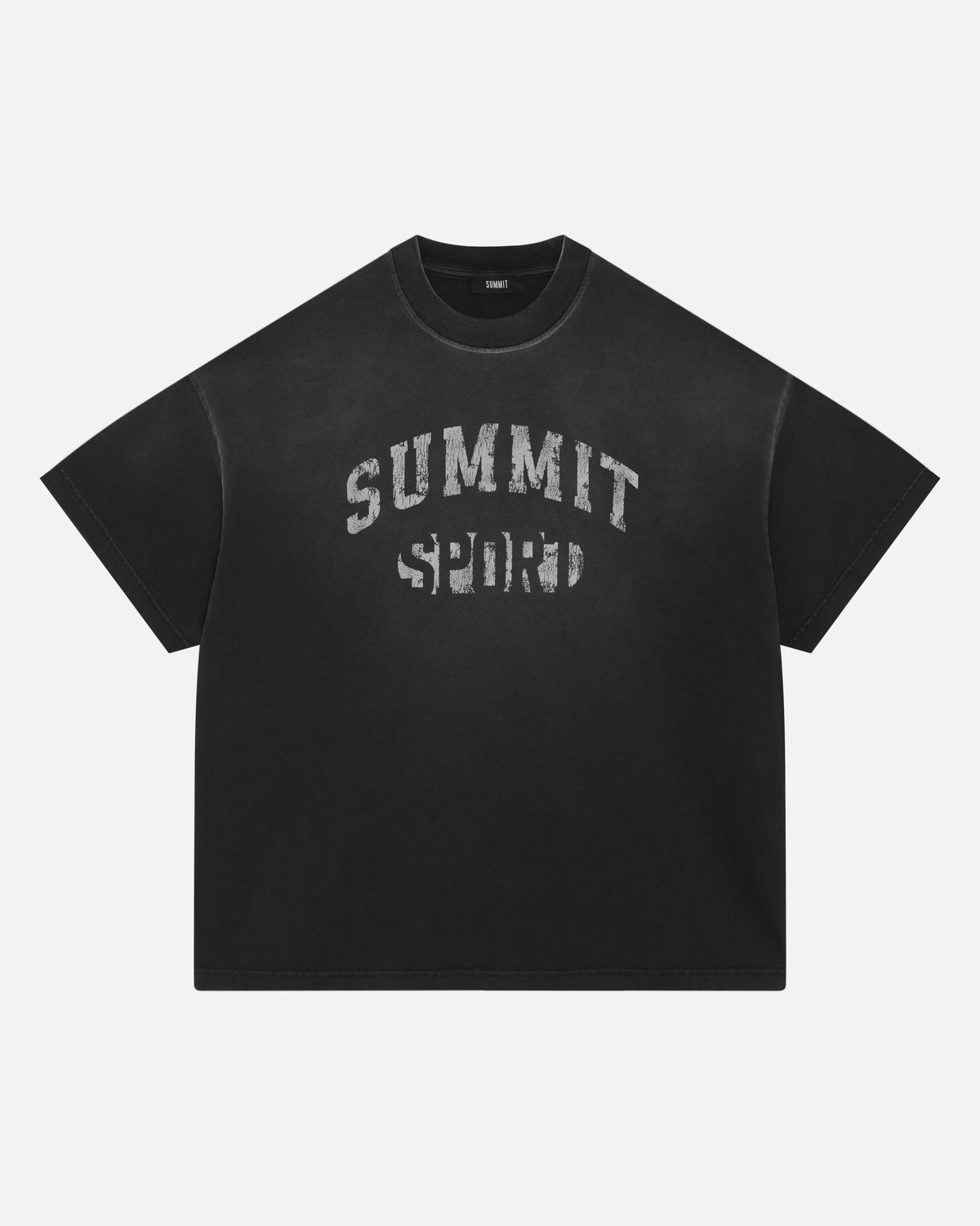 SUN DRIED SUMMIT SPORT T-SHIRT - BLACK
