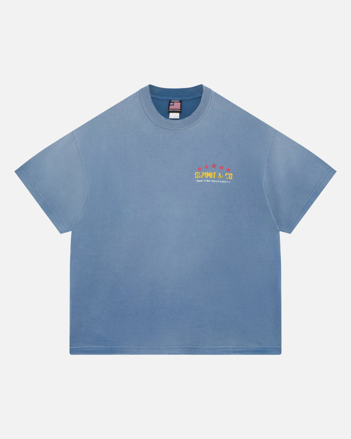 Truck And Off Road T-Shirt in Sun Fade Blue, view 3