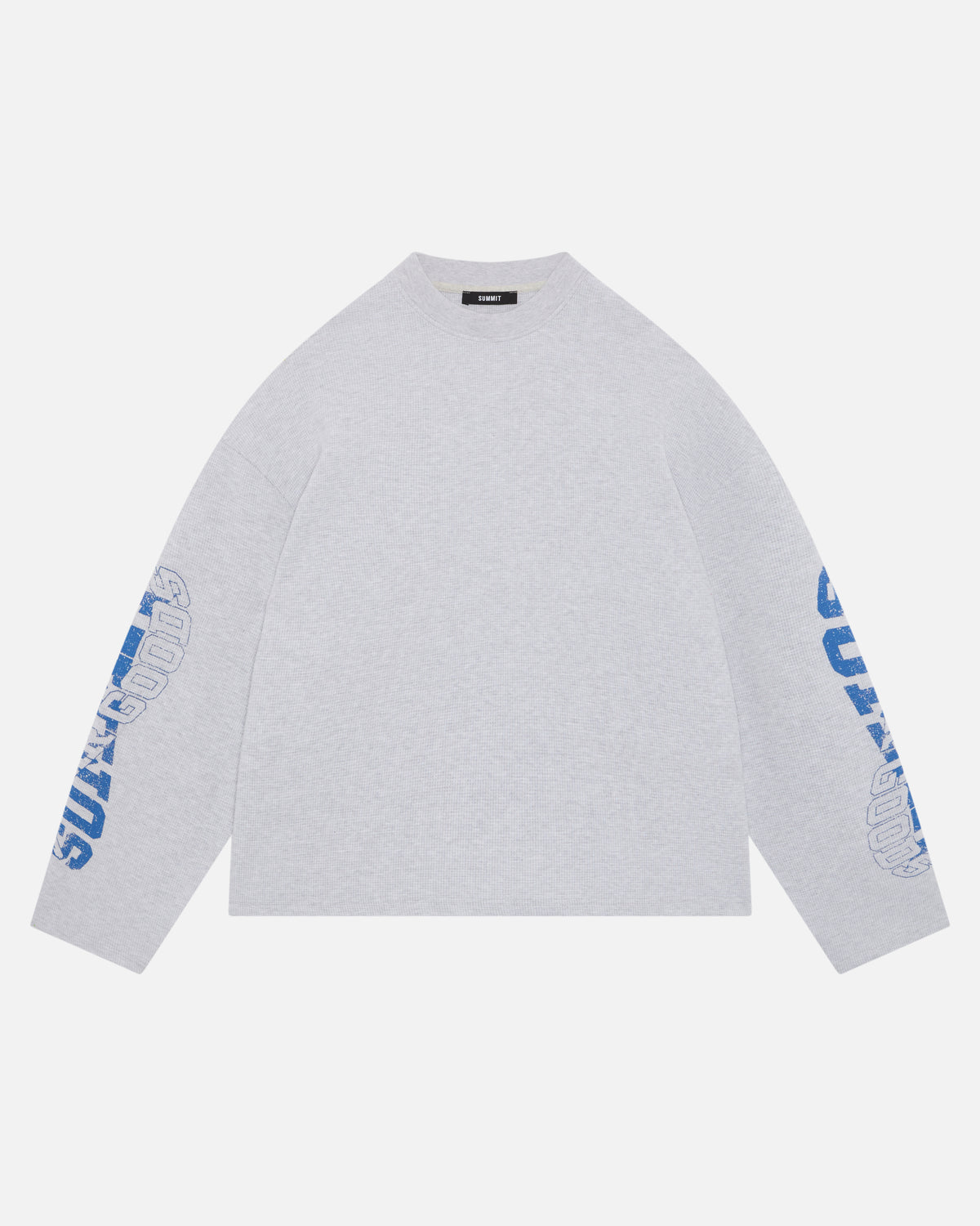 5 STAR GOODS WAFFLE LONG SLEEVE- GREY MARL