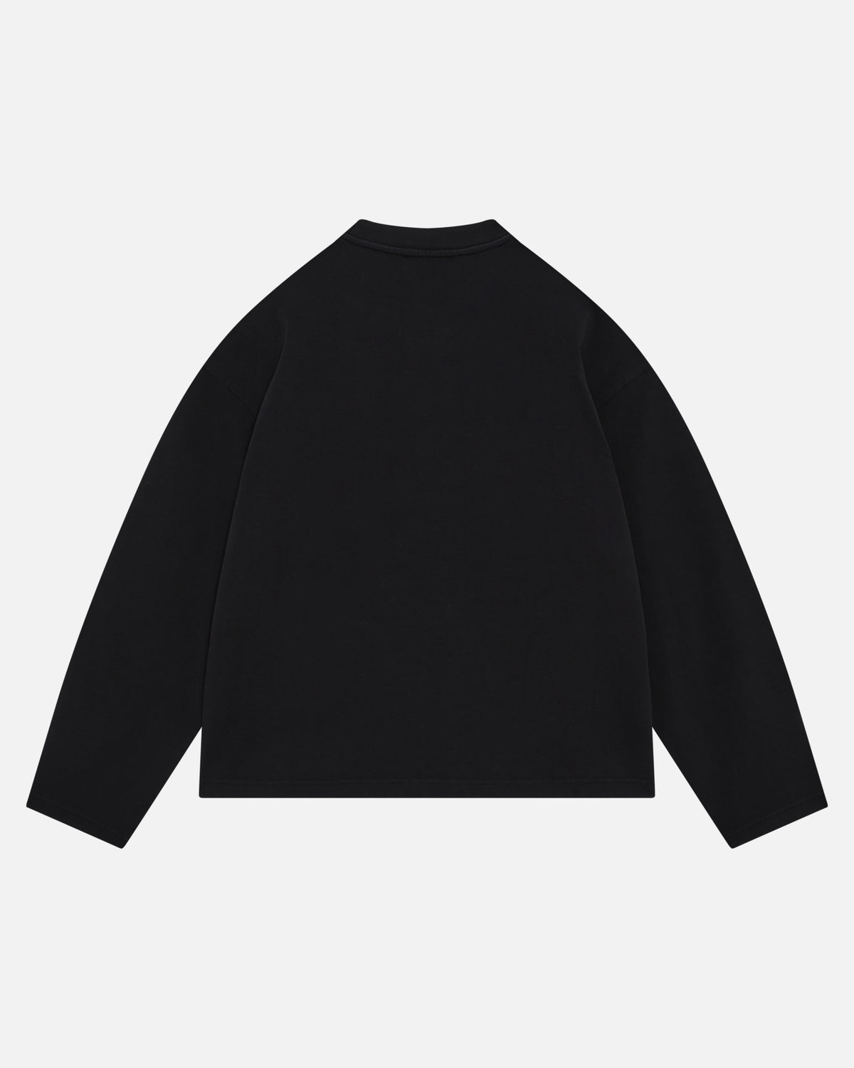WATERCOLOUR LUXURY ESSENTIALS LONG SLEEVE - BLACK