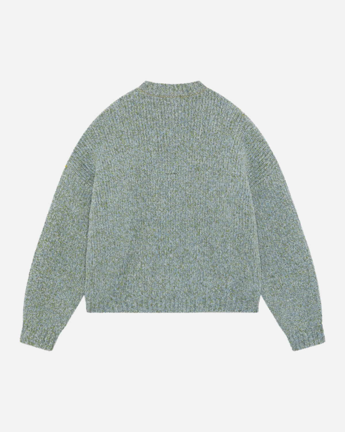 TWISTED KNIT PULLOVER JUMPER - SLATE