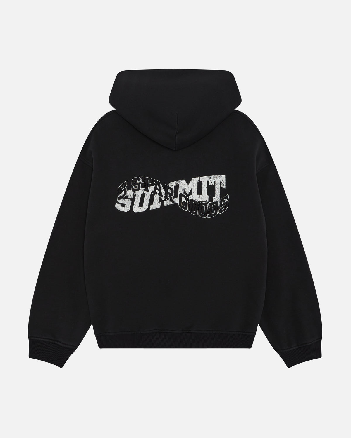 5 STAR GOODS HOODIE - BLACK